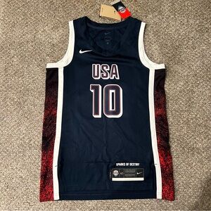 Jayson Tatum 2024 Nike Limited Edition Basketball Jersey USA Gold
